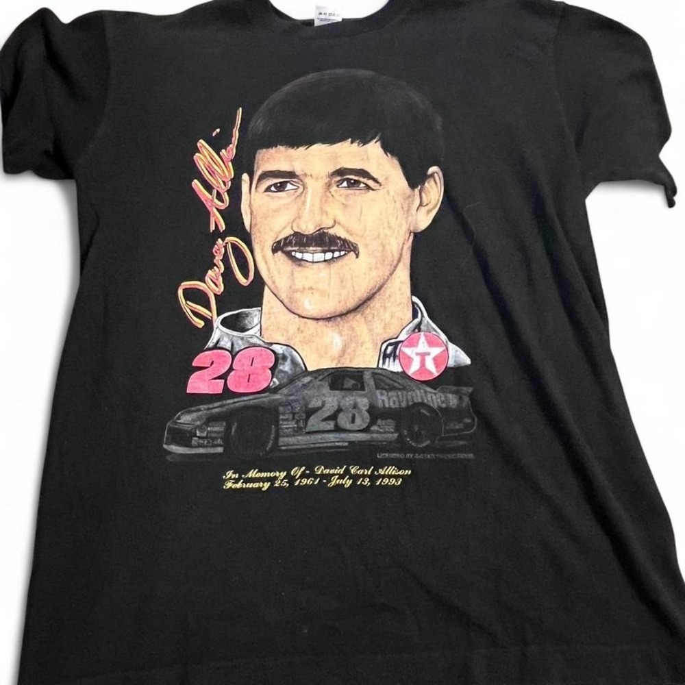 Vintage nascar memorial tshirt